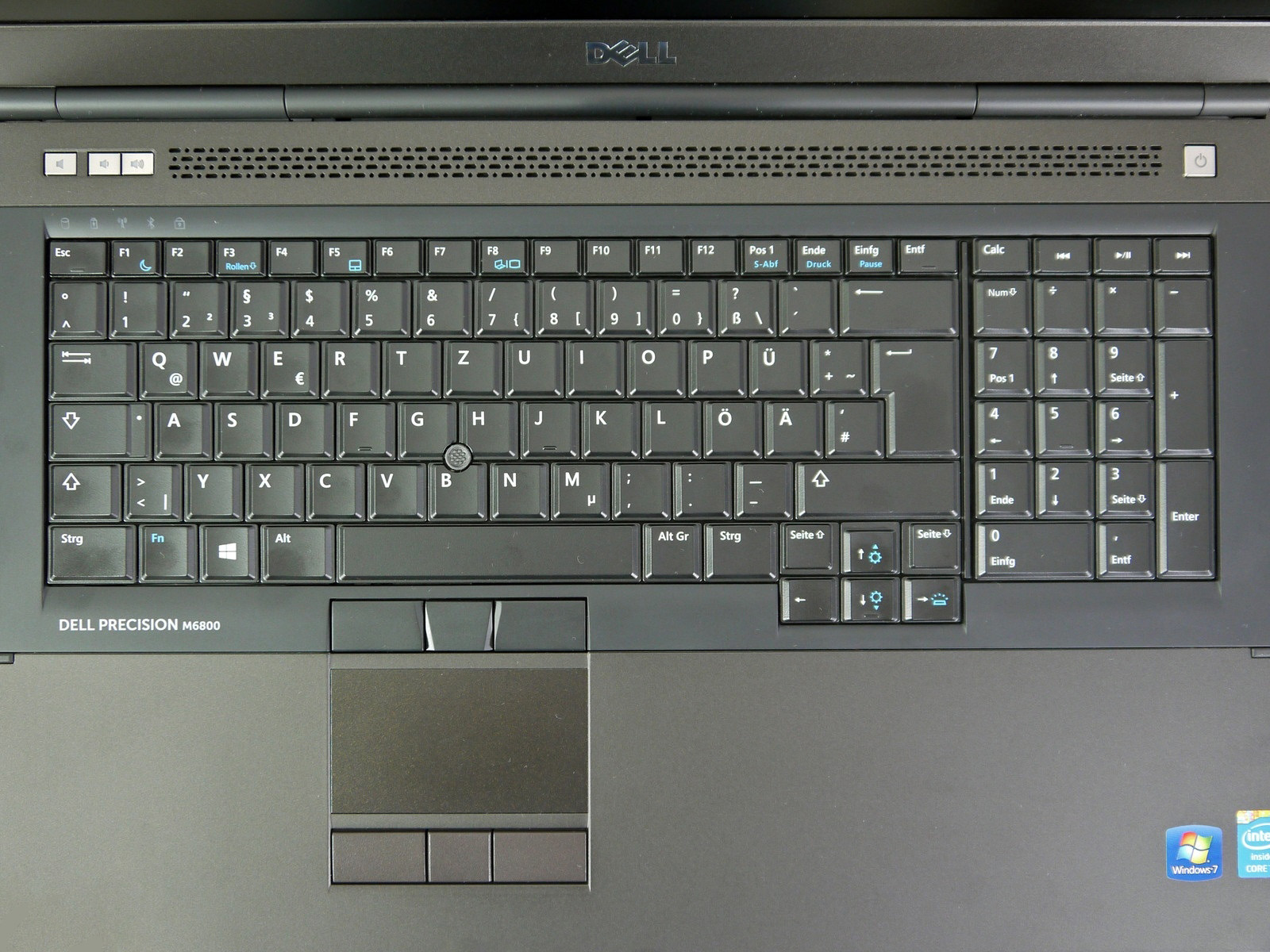 کیبورد و تاچ پد Dell Pecision M6800
